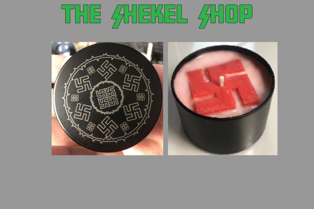 Swastika Candle 4 oz