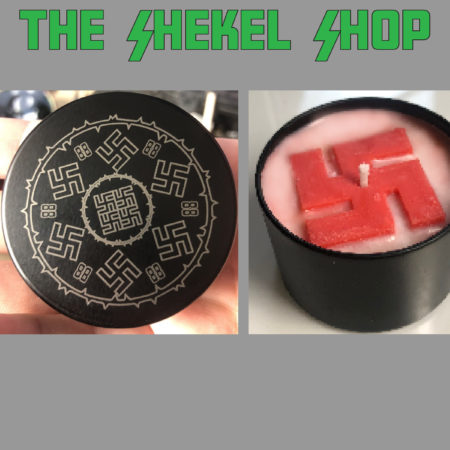 Swastika Candle 4 oz