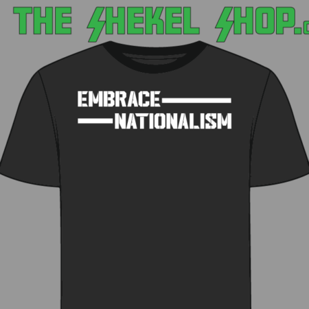 Embrace Nationalism Block Letter