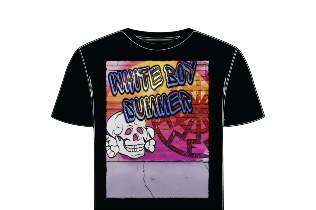 Aryan Autumn – White Boy Summer Skull Graffiti