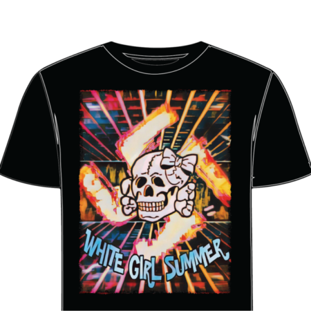 Aryan Autumn – White Girl Summer Skull Graffiti