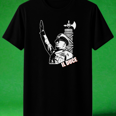 Il Duce with Fasces