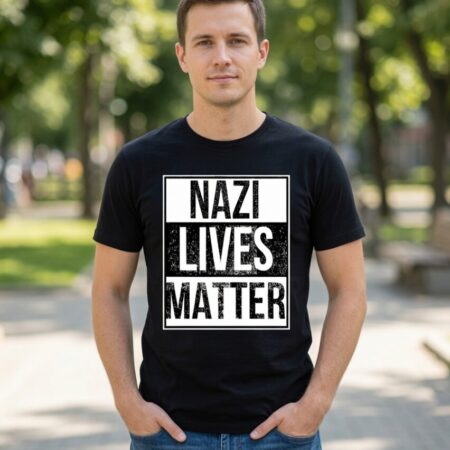 Nazi Lives Matter – Distressed Block Logo